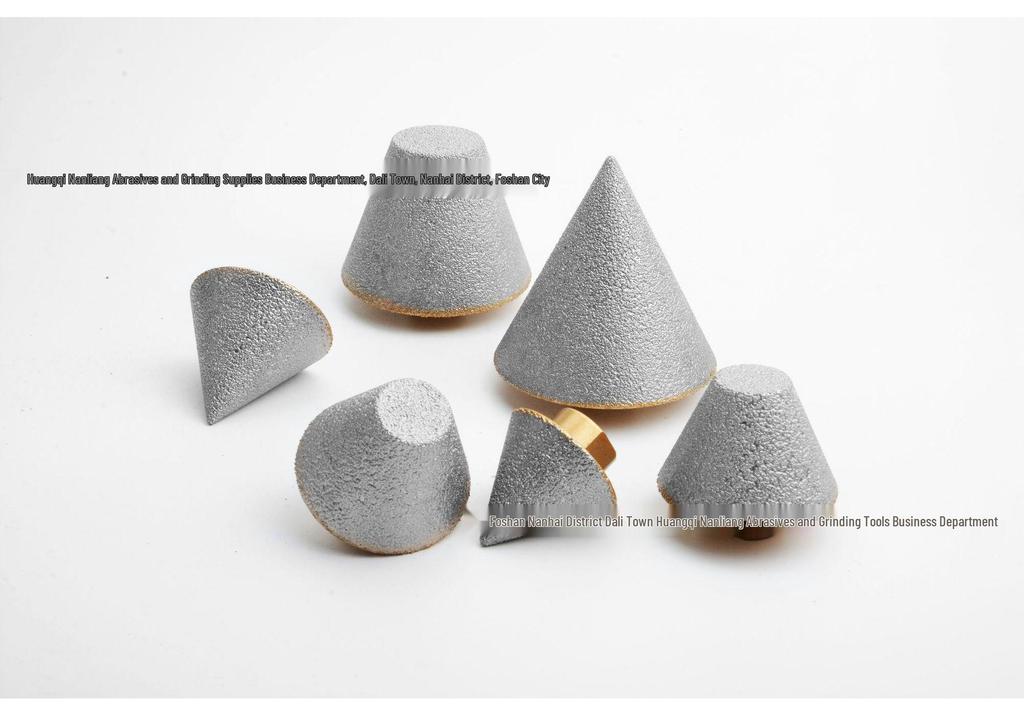 Brazed Diamond Chamfering Drill Bit for Glass, Tile, and Stone