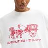 Coach X CLOT SS26 Collaboration Round Neck Short Sleeve Straight Fit Printed T-Shirt Men Tops CDD83-WHT