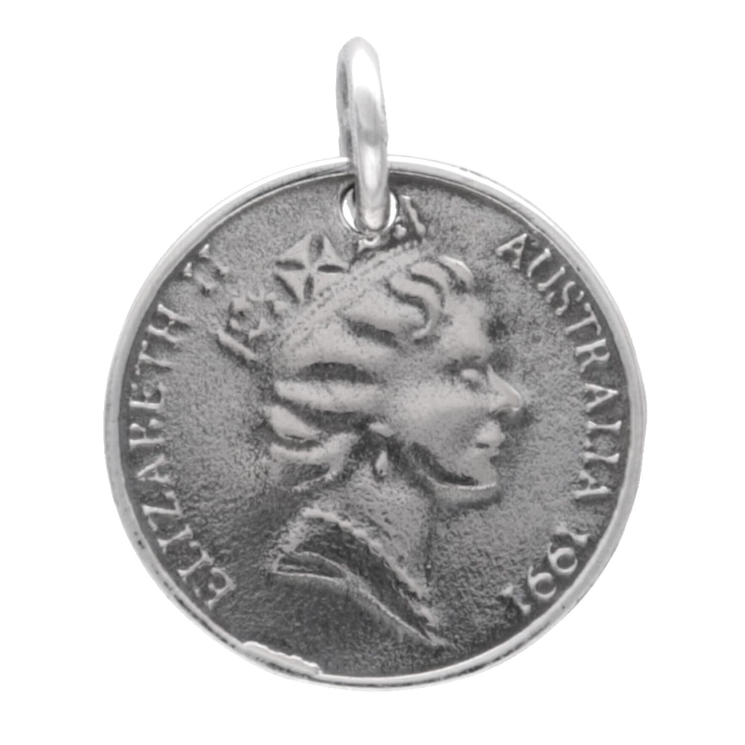 

Gin no Selectable World Coin Silver 925 Necklace Chain Coin Necklace Coin Reversible Silver Coin Pendant [Shinjuku Kura] (H) срібний