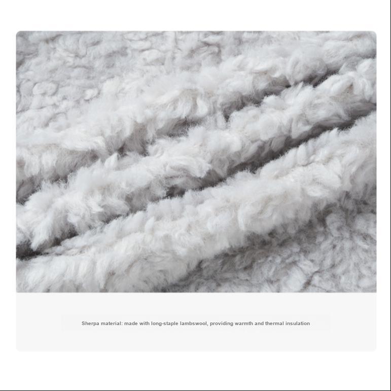 SAUCONY Solid Color Stand Collar Thick Casual Vest Women Vests White Gray SC1230102A-GR04