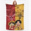 Luffy one piece Throw Blanket for Couch Fuzzy Soft Plush Blanket 50x60 Inches Multi-size Bedspread for All Seasons