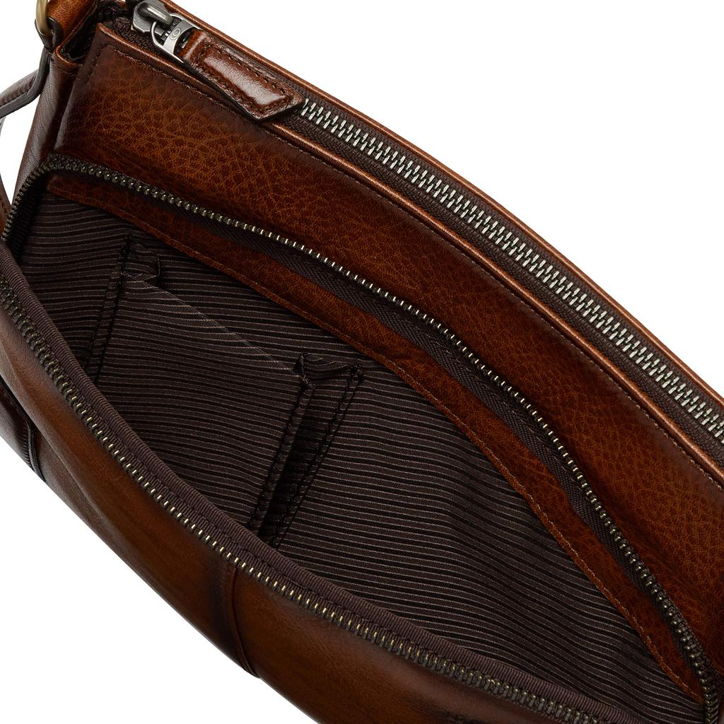 Shoulder Bag Made in Japan Cowhide Archaic 71881 Brown [L'Homme Presse]