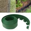 Landscape Edging Kit PE No Dig Tall Wall Garden Border with Stakes for Lawn Flower Bed Grass Yard