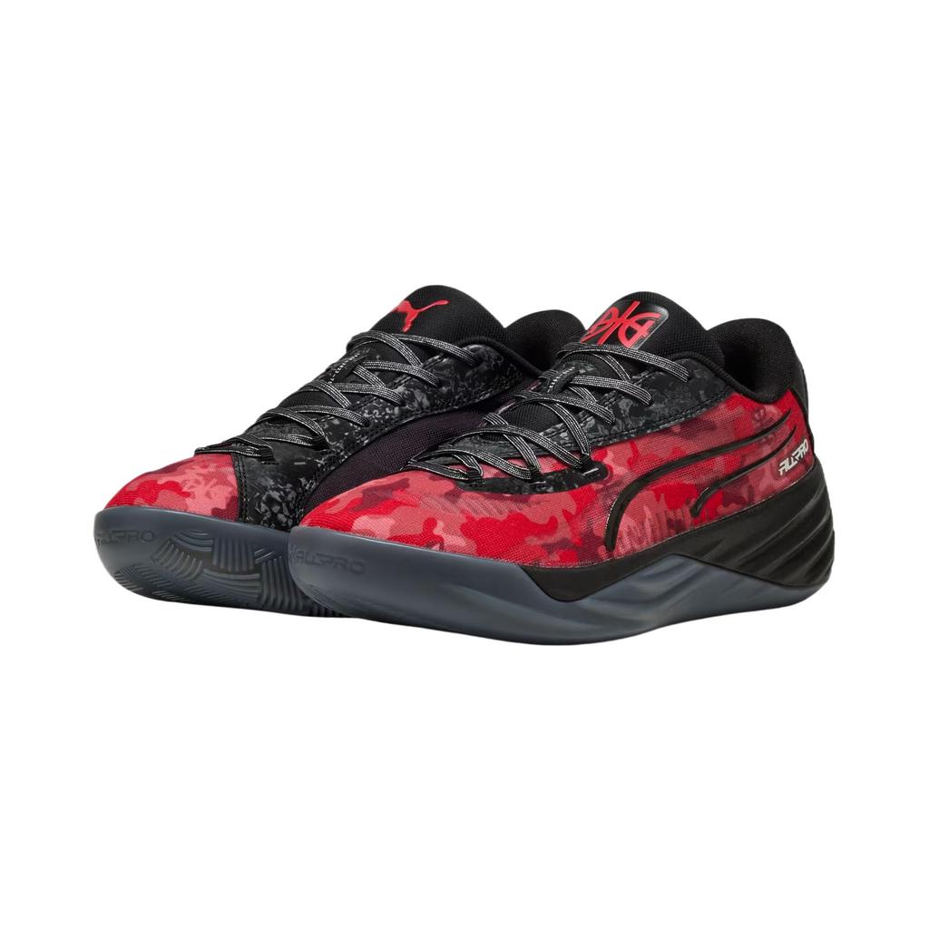 Puma Zapatillas de Baloncesto All Pro Nitro Fashion Versátiles Modernas Cómodas Ligeras de Caña Baja Hombre zapatilla Rojo 311357-01