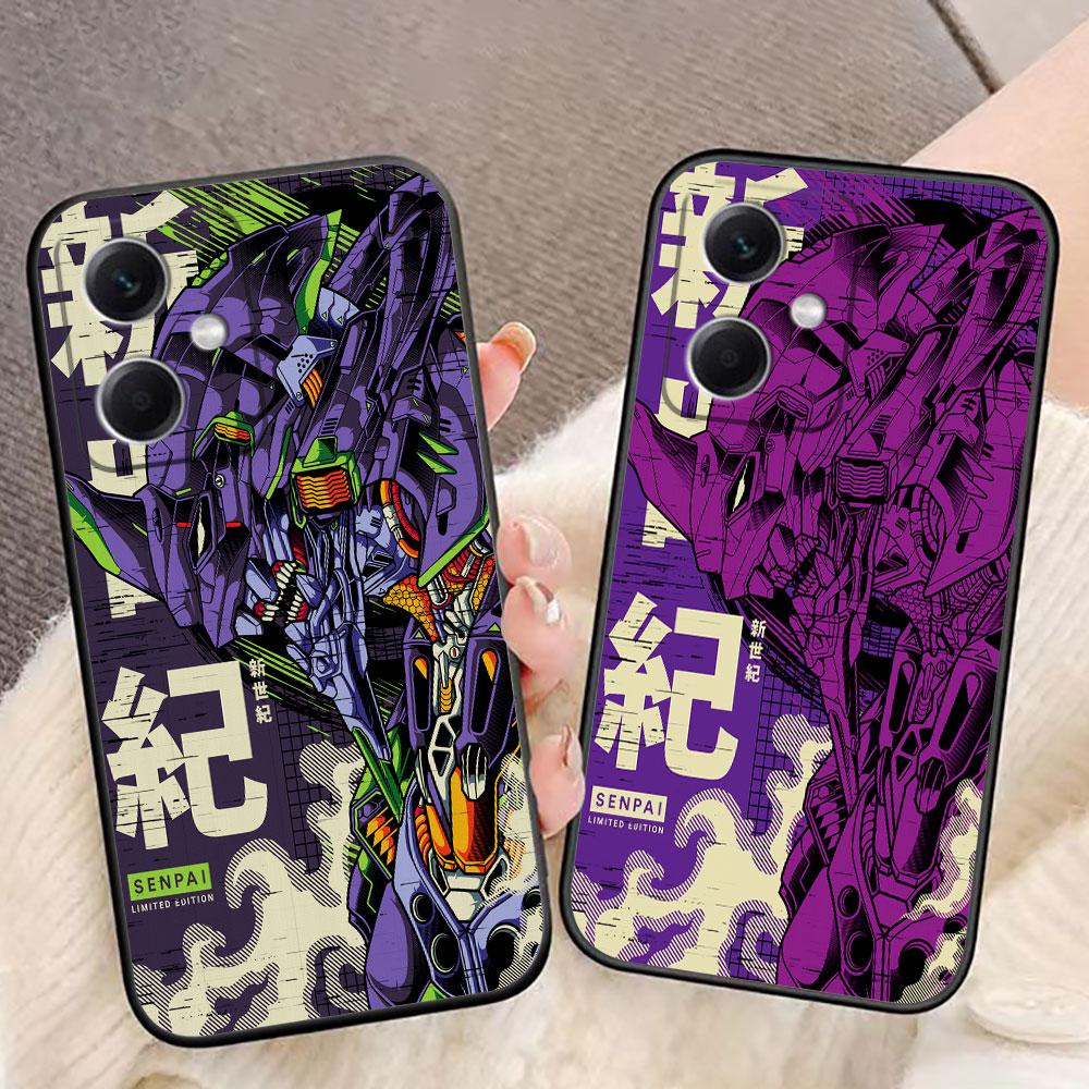N-Neon G-Genesis E-Evangelion 01 02 Phone Case For Redmi Note 15 14 13 12 12S 11 11T 11S 10 9T 9 Pro Case Funda DIY Shell Cover