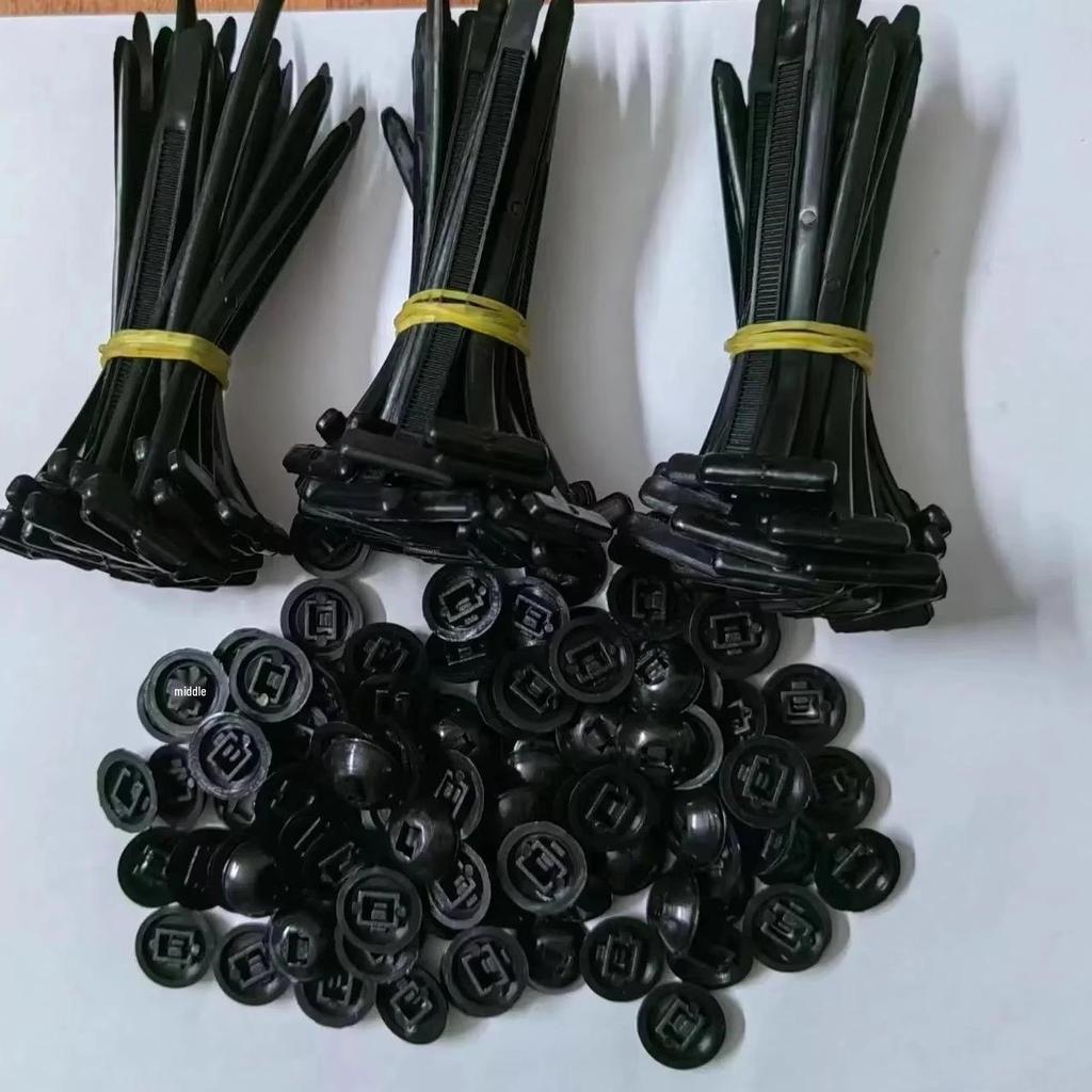 Versatile Cable Tie Buckle for Trunk, Panel, and Engine Fixing