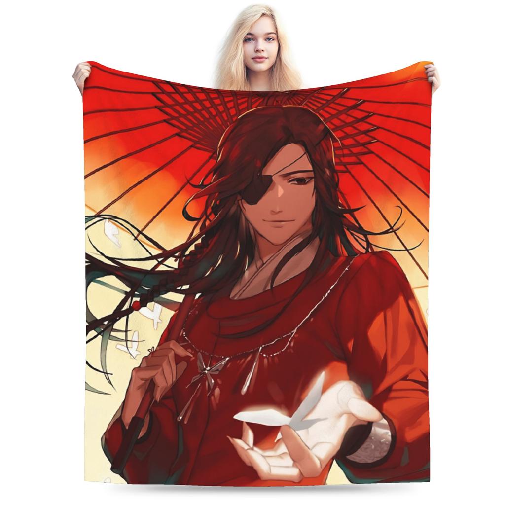 New Tgcf Cover Plush Blanket Child TGCF Flannel Throw Blanket For Bedroom Warm Soft Custom Quality Bedspread Gift