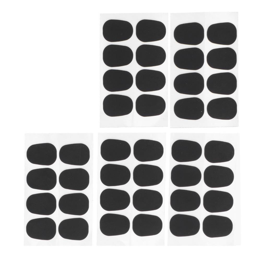 160 Pcs Oval Shape Saxophone Mouthpiece Cushions For Saxophone Performance