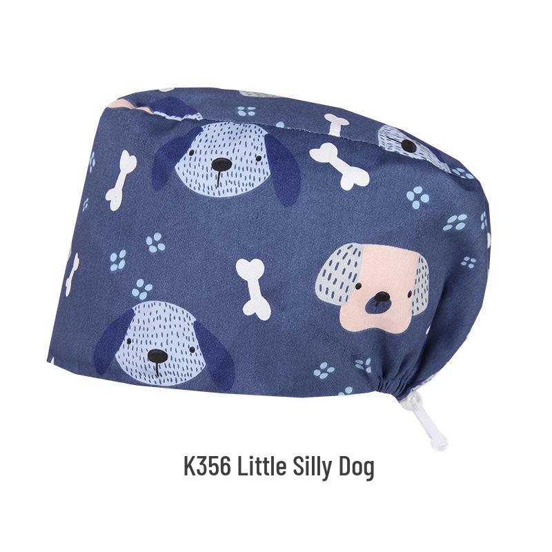 Oddychający Czysta Bawełna Czepek Chirurgiczny dla Lekarzy i Pielęgniarek