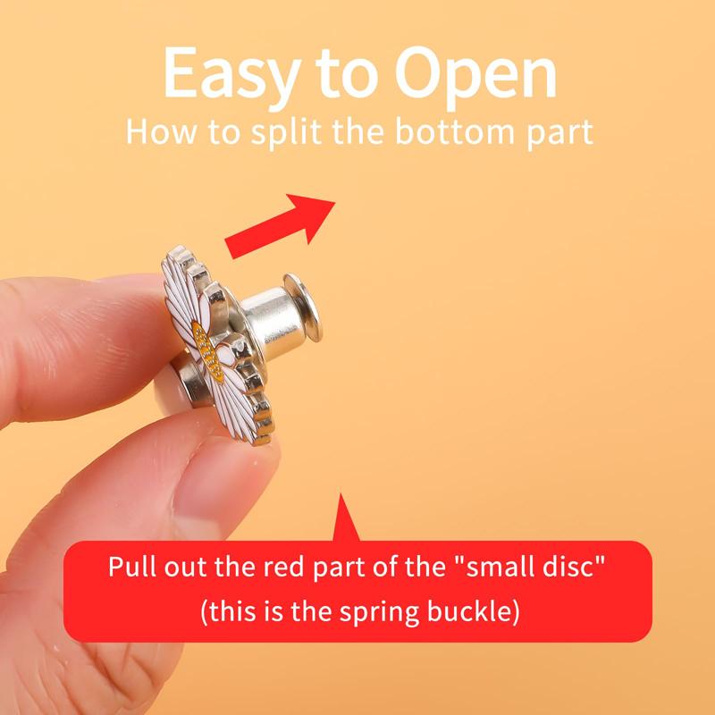 4 Pcs Jeans Buttons Pants Clip Waist Tightener Buttons Flower for DIY Adjustable Waist Buckle