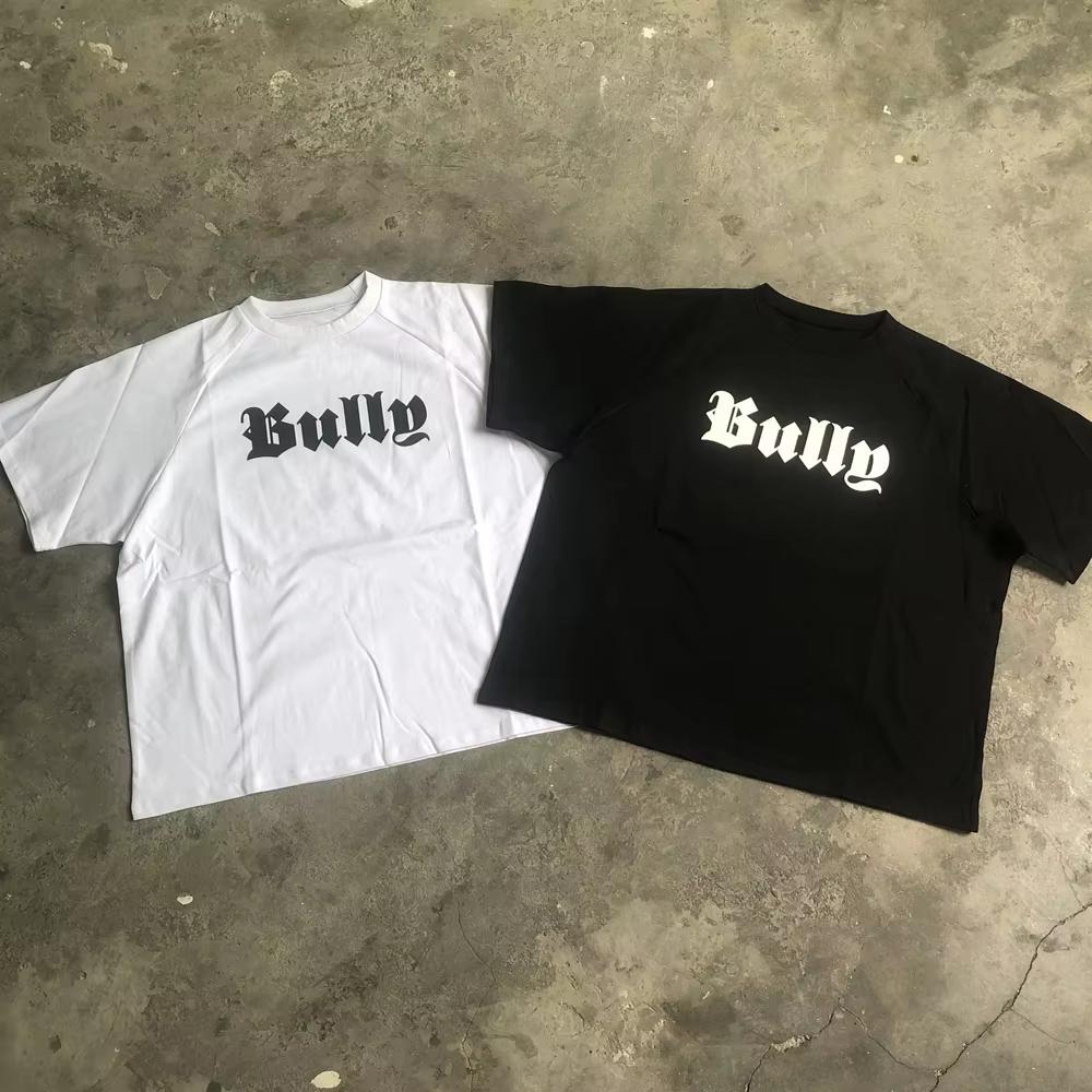 Frosch Drift BULLY KANYE WEST Mode Beste Qualität Streetwear T-Shirt Lässig Locker Übergroße Oberteile T-Shirt für Männer Unisex