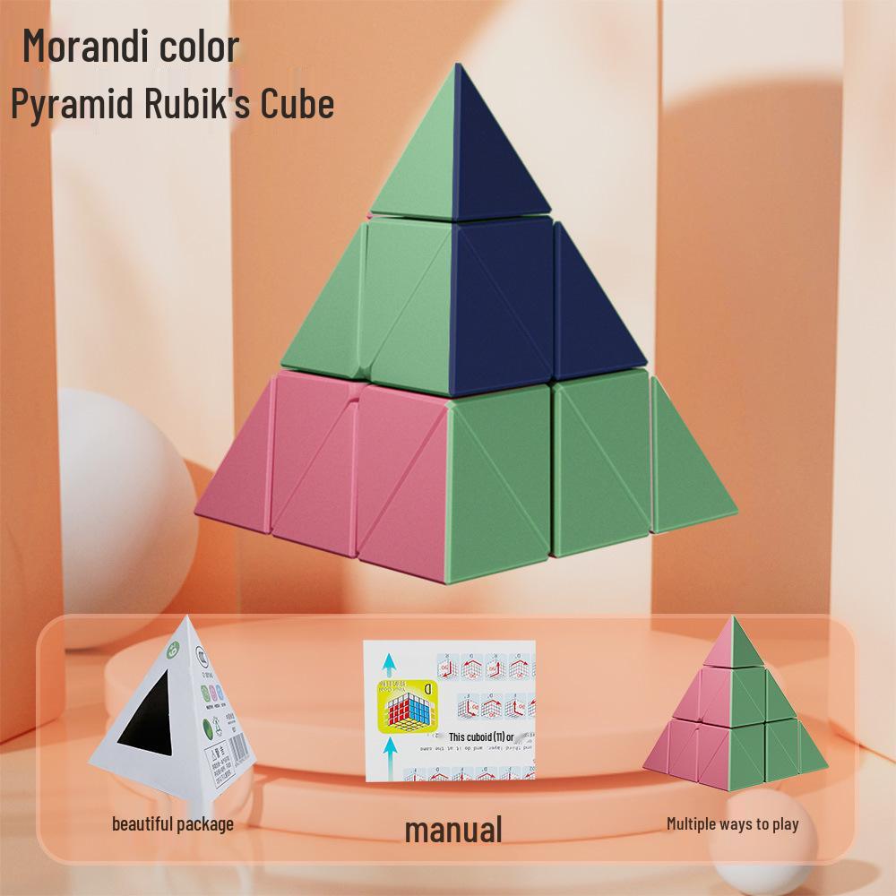 

Детская красочная головоломка-кубик Моранди для раннего развития (2-й-5-й порядок)