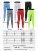 Herren Europäische & Amerikanische Schnelltrocknende, Schweißableitende Kompressions-Sporttights