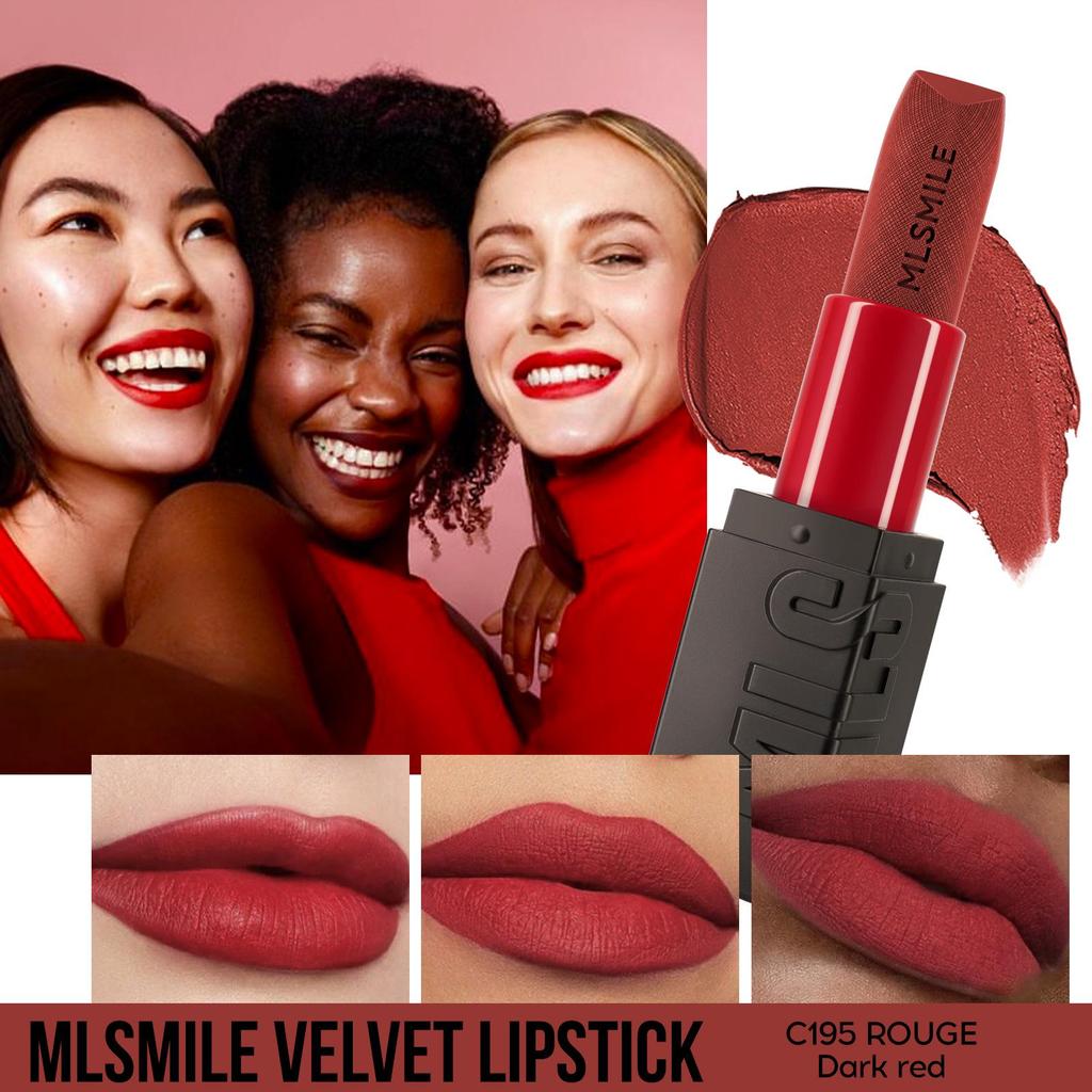 High Pigment Moisturizing Velvet Lipstick - European & American Style