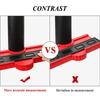 Contour Gauge Profile Duplicator 5 10 Inch Irregular Shape Scribing Ruler Woodworking Tool with Locking Mechanism for Carpenter
