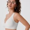 European and American Seamless Wire-free Underwear for Women, Comfortable and Thin Full-cup Bra