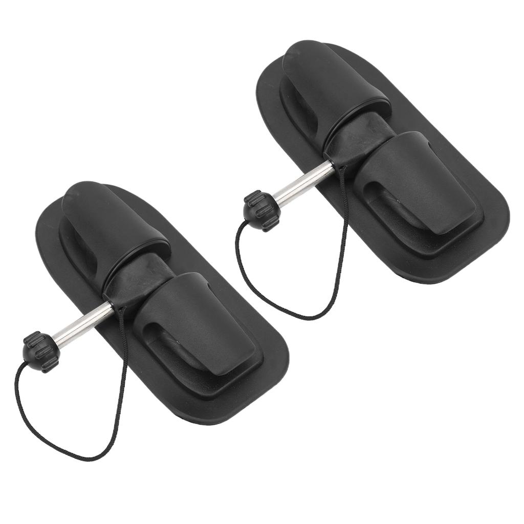 1 Pair Oar Holder Paddle Lock Support Universal for Inflatable Boat Kayak Canoe Dinghy Raft 0.4in Iron Core
