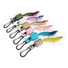 6Pcs Squid Jig Baits Protector Cuttlefishes Umbrellas Lures Caps with Carabiner Fishing Tackle Squid Jig Cover Protector