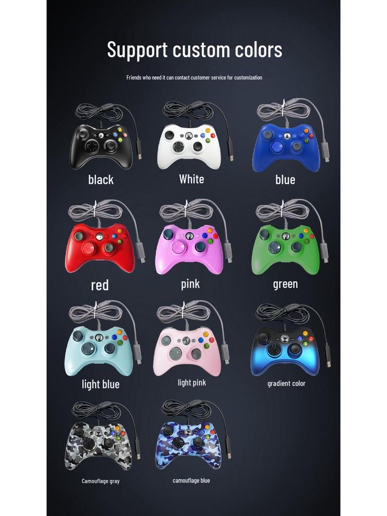 Black Myth Wukong Multi-Plattform Drahtloser/Kabelgebundener Gamecontroller für Xbox 360, PC, PS3 und Android