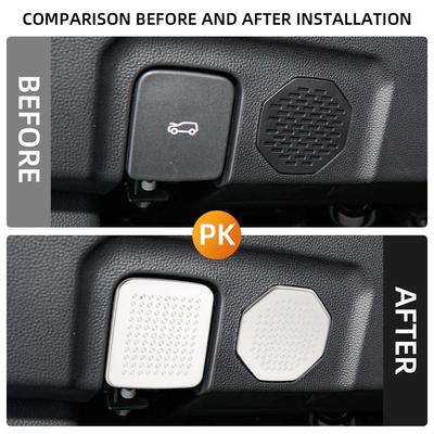 For MG4 EV MG 4 ELECTRIC 2025 2025 2025 Horn Speaker Cover Dust Trim Under Steering Wheel Sticker Mouldings Inner Accessories