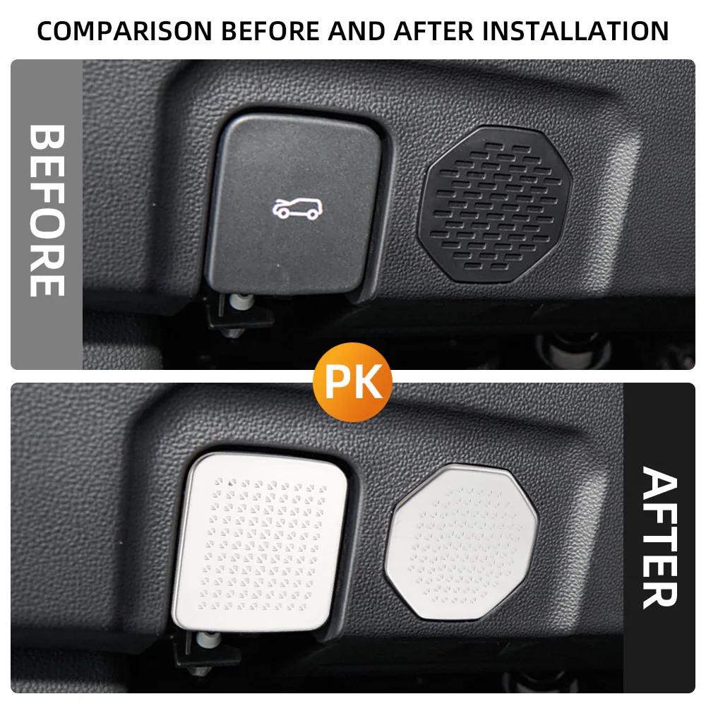 For MG4 EV MG 4 ELECTRIC 2025 2025 2025 Horn Speaker Cover Dust Trim Under Steering Wheel Sticker Mouldings Inner Accessories