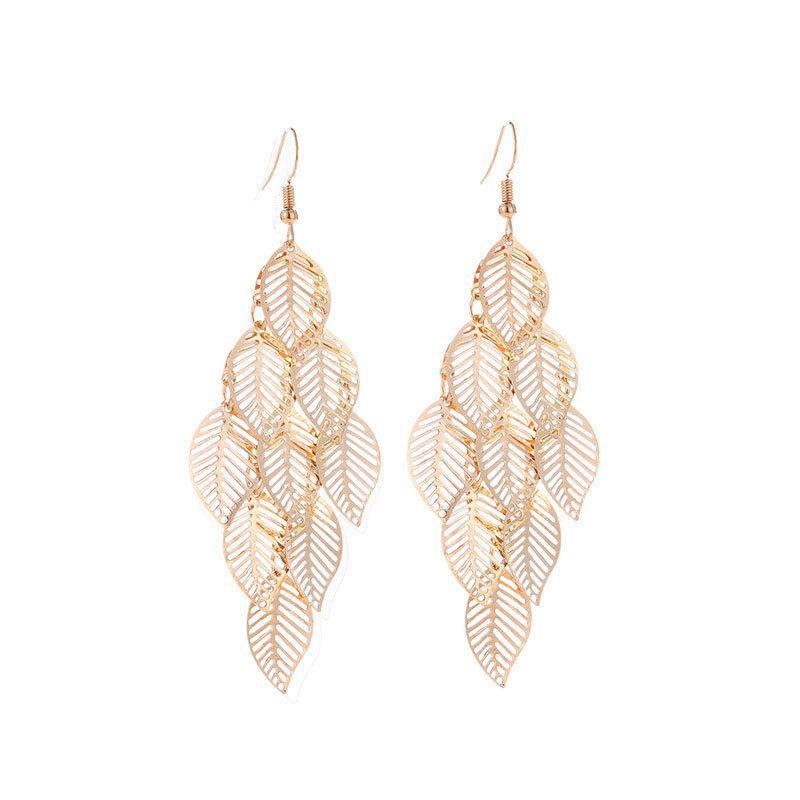 PESENAR Greek Goddess Costume Accessories Set Cleopatra for Women Golden Laurel Leaf Crown Headband Waist Leaf Dangle Earring