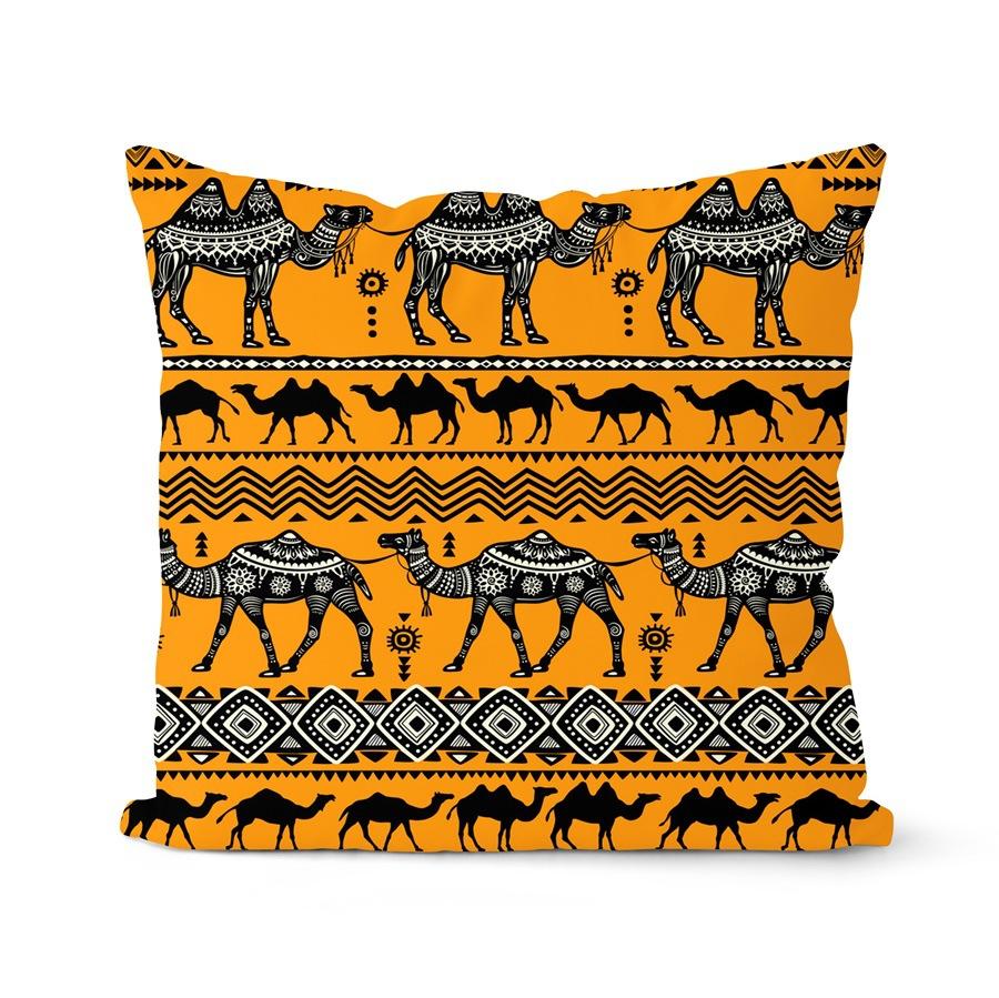 Tribal Muster Kissenbezug Geometrisch Ethnisch Afrikanisches Element Kissen Haus Sofa Stuhl