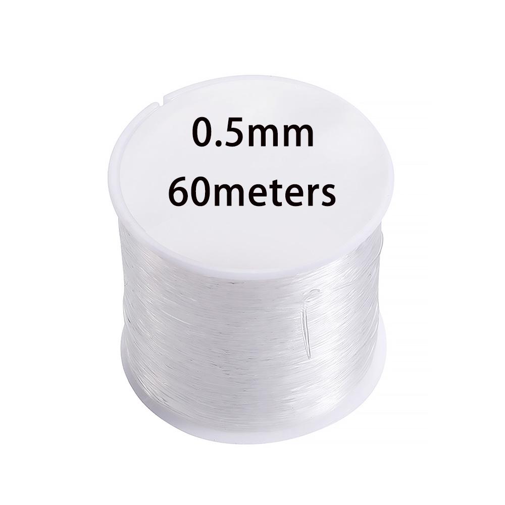 0.4-1.0mm Elastic Cord Beading Thread Stretch String Fibre Crafting Line For Jewelry Making DIY Seed Beads Pony Beads Bracelets