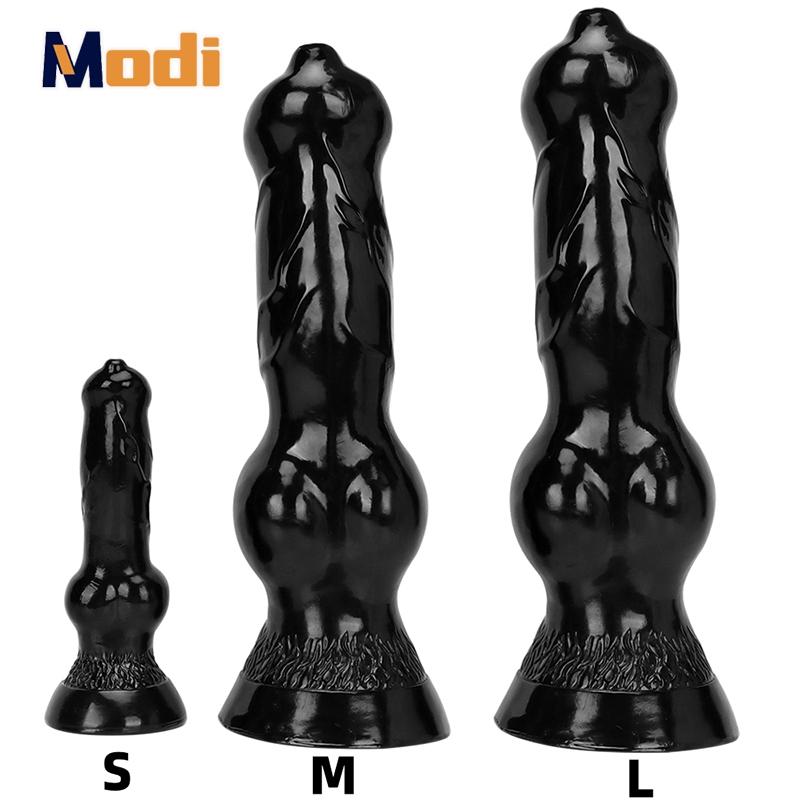 Big Animal Dildo pro muže Ženy Anální kolík Penis Realistické Dilda pro psy Uzel Sexuální hračka Masturbátor pro ženy Potřeby pro dospělé