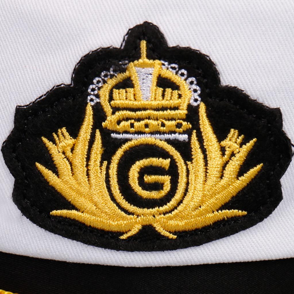 Captain Hat Costume for Women Men Teenagers for Sailor Party Decoration Costume Cosplay Dress-up