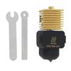 3D Printer Hotend Kit Brass Heatsink Detachable Hardened Steel Nozzle High Temperature Hotend Kit for A1 A1 Mini