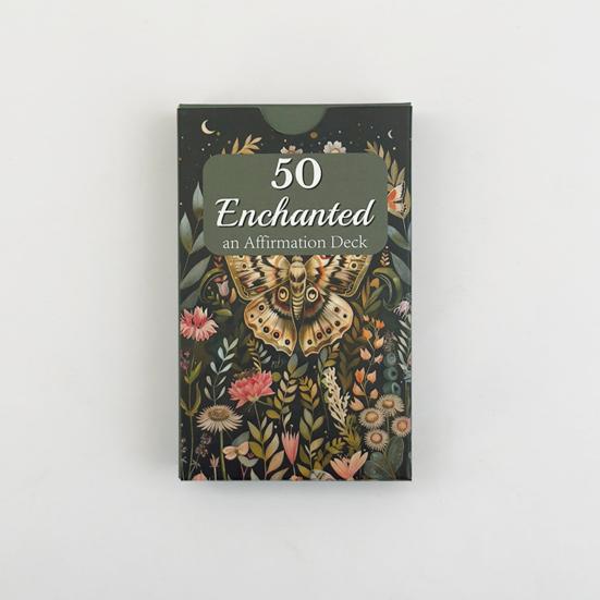 55 Stück/Set Affirmationskarten Stressabbau Motivierende Kartendecks Naturinspiriert Emotionale Wellness Ermutigung Achtsamkeit Meditationswerkzeug