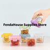 Spock 3 In1 Portable Baby Glass Food Container Box Storage Freezer And Heat-resistant Storage Box