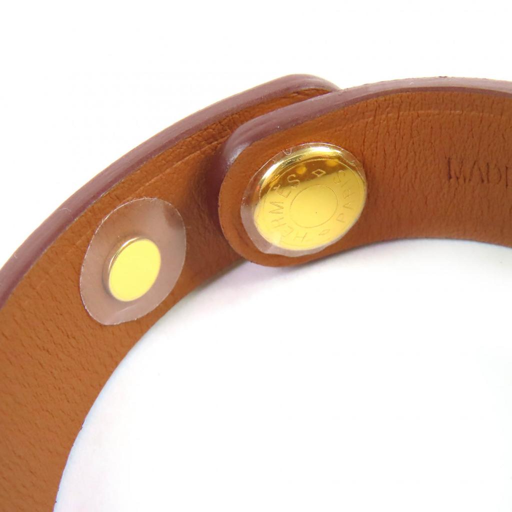 Pristine HERMES Rival Serie Button Glove Holder Glove Holder Vaux Swift Leather Used
