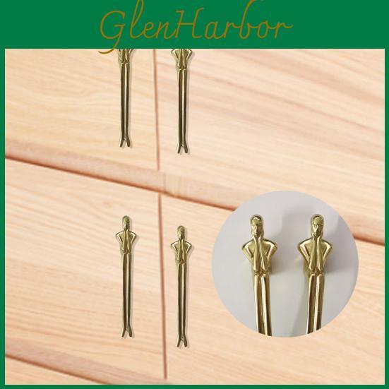 Handle Thinkershaped Door Hardness High Fine Polishing Brass Drawer Cupboard Door Pull Handle For Home