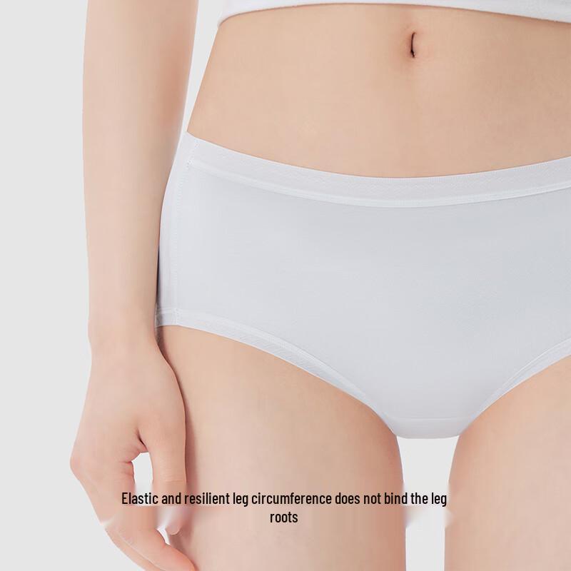 Women's Modal Seamless Breathable Mid-Waist Briefs Multi-Pack