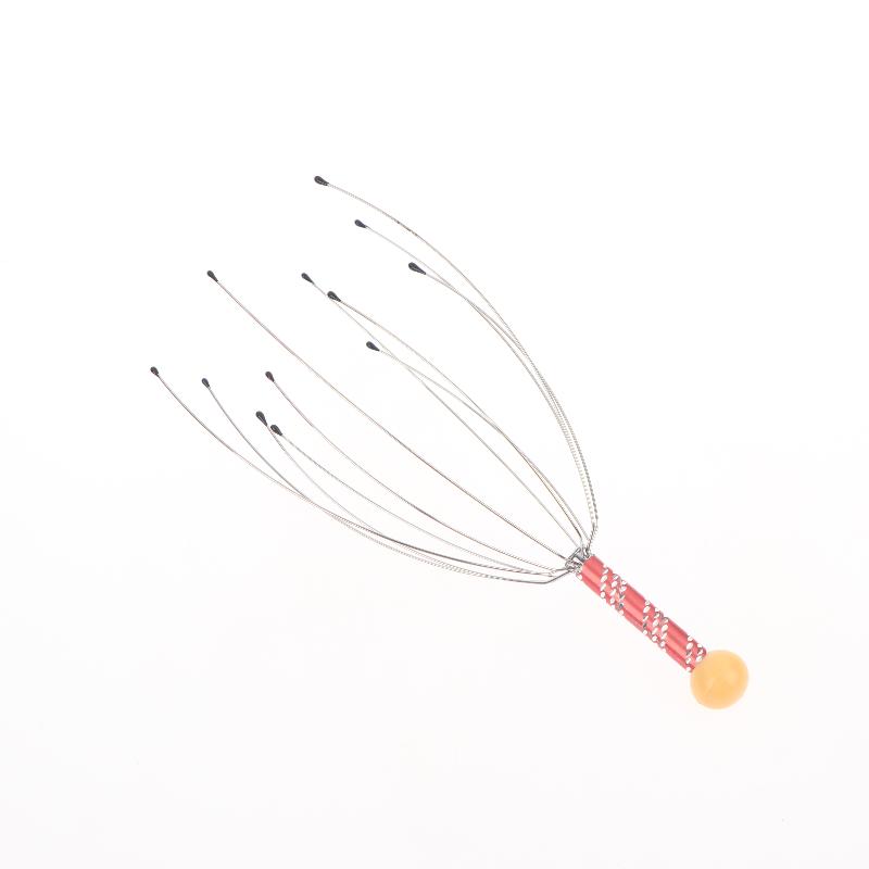 1Pcs Rubbing Scalp Relaxation Relief Body Massager Octopus Head Massager Scratcher Relieves Tension Health Care Tools