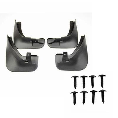 4pcs Car Rear Front Mud Flaps Mudguards Fender Flares Auto Mud Splash Guards Set Molded Mud For Renault Fluence 2008-2016