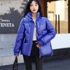 New Winter Jacket Parkas Women Glossy Down Cotton Jacket Hooded Parka Warm Female Cotton Padded Jacket Casual Outwear