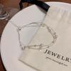 Double-Layer Silver Frosted Star Bracelet: Elegant, Niche, and Exquisite. Perfect for Women and Best Friends. 