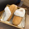 Plush Cotton Slippers 2025 New Autumn and Winter Home Indoor Thick-soled Non-slip Velvet Warm Cotton Shoes