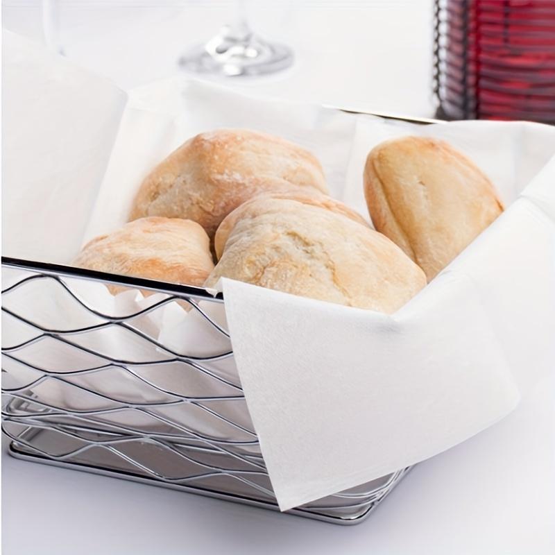 100 Sheets White Napkins 30x43cm Bulk Disposable Pure Color Restaurant Hospitality Home Portable Tissue Paper
