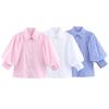 Kaslead New Women Clothes Western Style Fashion Simple and Versatile Loose Poplin Half Sleeve Shirts Top