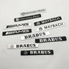 Aluminum Car Badge Rear Letter Emblem Trunk Accessories For Mercedes Benz AMG Brabus Maybach C E S GLE CLC Class W204 W203 W205