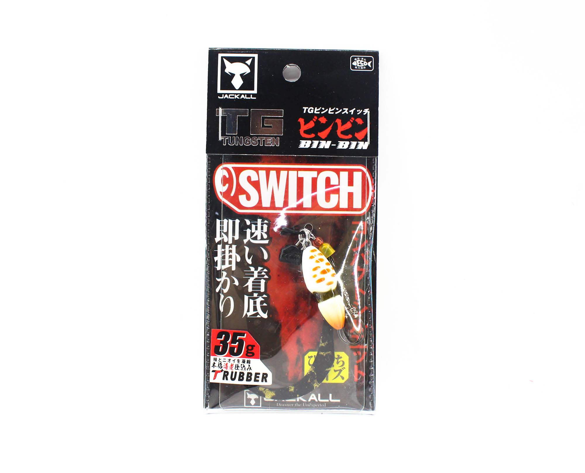 

Jackall Bin Bin Switch Tg Tungsten 35 Grams Glow Pearl (4680)