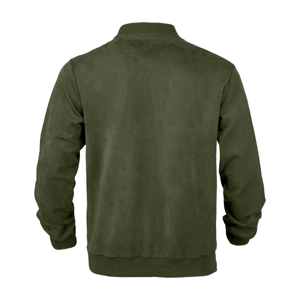 Men's Relaxed-Fit Casual Jacket Long-Sleeve Outerwear