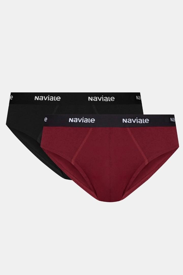 

Труси сліп, 2 штуки Naviale (90720) 52(XL) різнокольорові кольору