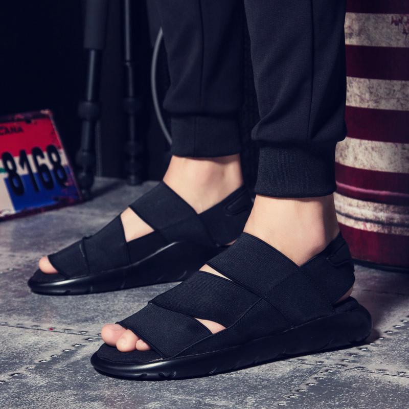 Casual Beach Sandals Fashion Drag Breathable Roman Slippers
