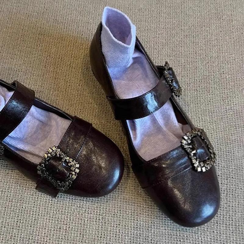 Fashion Flats Shoes Women Fashion New Loafers Trend Sandals Elegant 2025 Summer Casual Sport Woman Sneakers Buckle Brand Zapatos Mujer