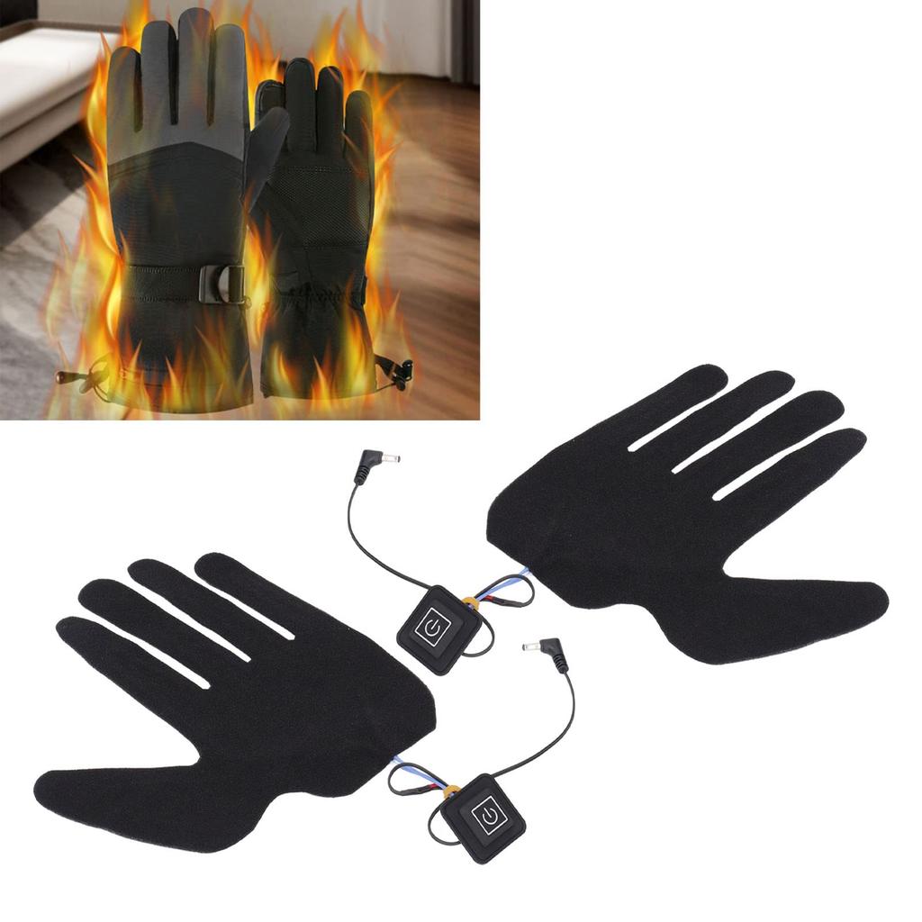 Electric Heating Gloves, Heated Sheet, 5 Fingers, DIY Use, 3 Level Temperature Adjustment, Cold